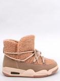 Schneeschuhe im Sneaker-Design Beige