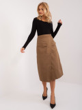 Midi-Rock in Beige