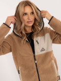 Stylischer Kapuzenpullover in Beige