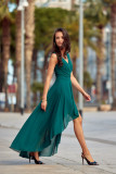 Maxi-Kleid Nelly in Grün