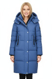 Blaue Damen-Winterjacke im Langschnitt BLIZZARD