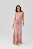 Rosa Maxi-Kleid Noelia