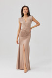 Maxikleid in Cappuccino Noelia