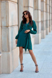 Catlin – Mini-Kleid in Flaschengrün