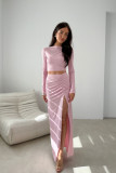 Rosa Bluse Linnea