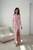 Rosa Bluse Linnea
