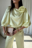 Gelbe Bluse Giana
