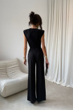 Schwarzer Jumpsuit Lunaria