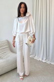 Vanillefarbene Hose Elsa