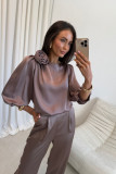Elegante braune Hose Elsa