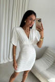 Mini-Kleid in Ecru Novalie