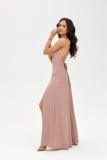 Maxi-Kleid Amara in Cappuccino
