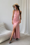 Adeline – Maxi-Kleid in Rosa