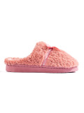 Warme rosa Damenhausschuhe MOLLY