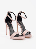 Beige Damen Sandalen mit Absatz