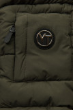 Winterjacke mit Kapuze EVEREST Khaki