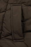 Steppjacke für den Winter Schokoladenbraun