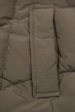 Steppjacke für den Winter Taupe