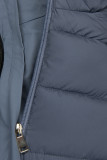 Multifunktions-Damenjacke 3-in-1 Taubenblau
