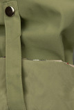 Trenchcoat mit Karo-Details Khaki