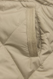 Wendejacke Dunkelbeige/Leopardenmuster
