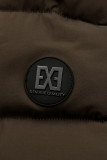 Damen-Winterjacke mit Kapuze FLURRY Braun