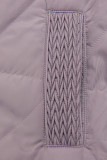 Gesteppte Damen-Frühlingsjacke Lila