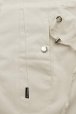 Parka für Frühling/Herbst Hellbeige