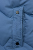 Winterjacke mit Kapuze SNOW Blau