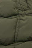 Winterjacke mit Gürtel Khaki