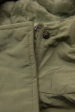 Parka mit Tunnelzug zum Einstellen der Weite olivgrün