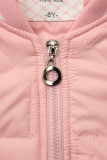 Steppjacke im Bomber-Style Rosa