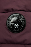 Pflaumenlila Damen-Winterjacke mit Kapuze STORM