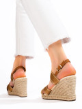 Beige Damen Sandalen BIG STAR