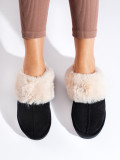 Schwarze Plateau-Slipper