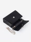 Elegante schwarze Handtasche