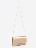Goldene Clutch mit Kette