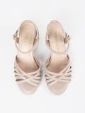 Elegante beige Sandalen von Sergio Leone
