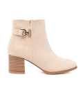 Elegante Stiefeletten in hellbeige