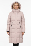 Damen-Winterjacke mit Kapuze DESIGN Rosa