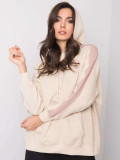 Beige Kapuzenpullover