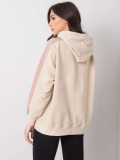 Beige Kapuzenpullover