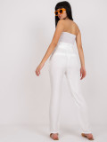 Weiße bequeme Hose