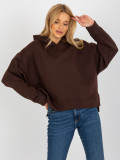 Brauner Sweatshirt mit Kapuze MAYFLIES