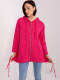 Rosa Damen Hoodie mit Kapuze