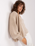 Beige Zweiteiler mit Top