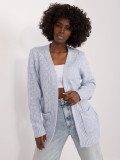 Stylischer Cardigan in Hellblau