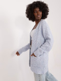 Stylischer Cardigan in Hellblau