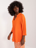 Stylische orange Bluse