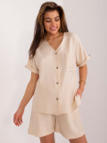 Stylisches Set in hellem Beige